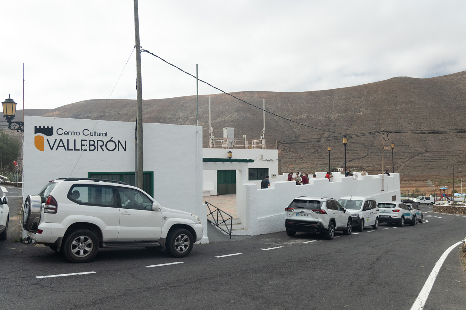Vallebrón Fuerteventura. Foto trabajos rehabilitación del paisaje